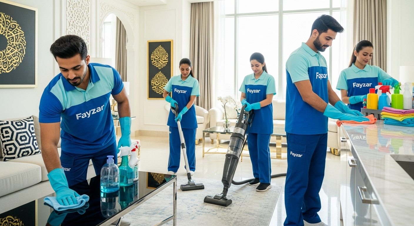 تنظيف المنازل